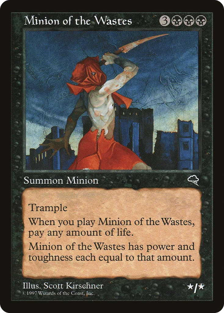 Minion of the Wastes · Tempest