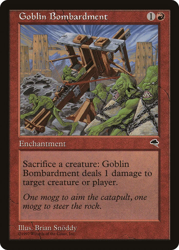 Goblin Bombardment · Tempest