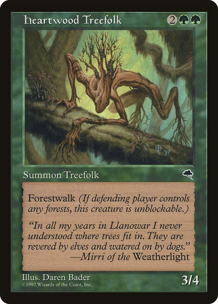 Heartwood Treefolk · Tempest