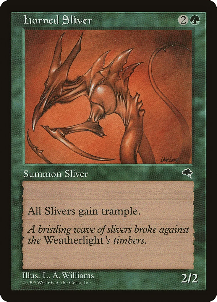 Horned Sliver · Tempest