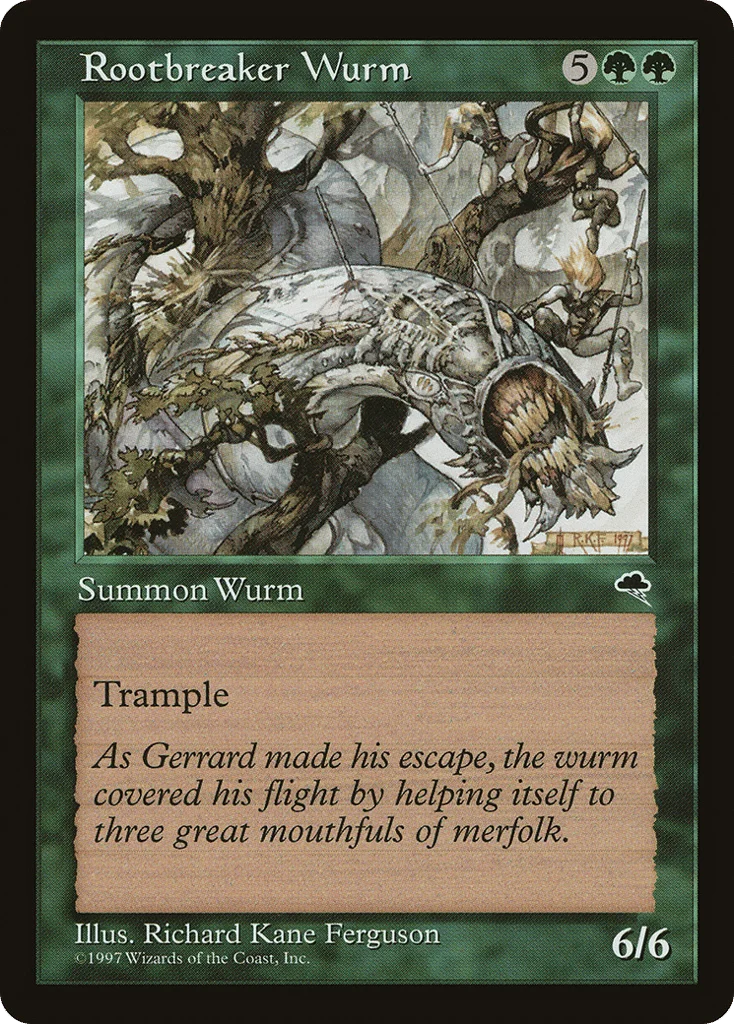 Rootbreaker Wurm · Tempest