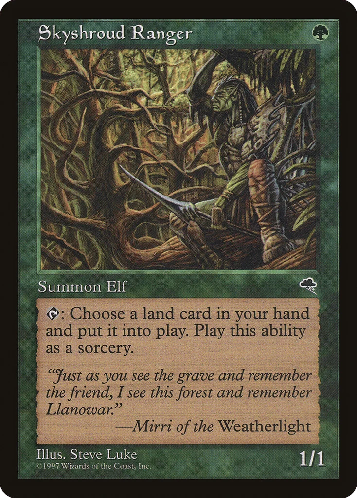 Skyshroud Ranger · Tempest