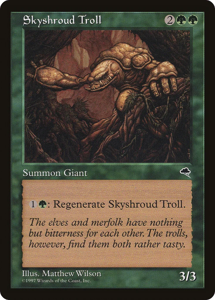 Skyshroud Troll · Tempest
