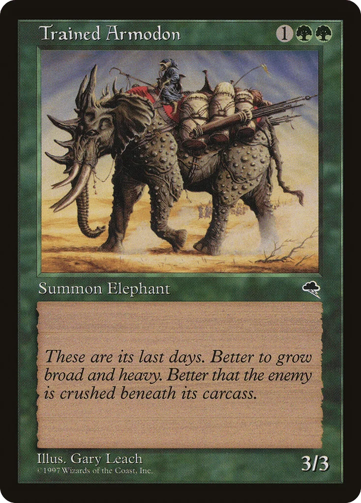 Trained Armodon · Tempest