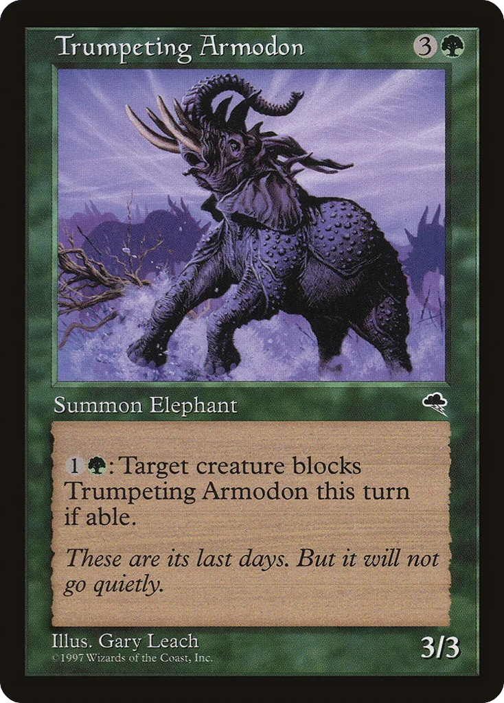 Trumpeting Armodon · Tempest
