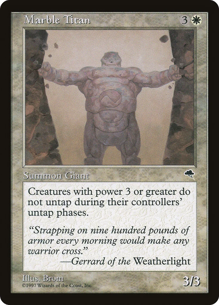 Marble Titan · Tempest