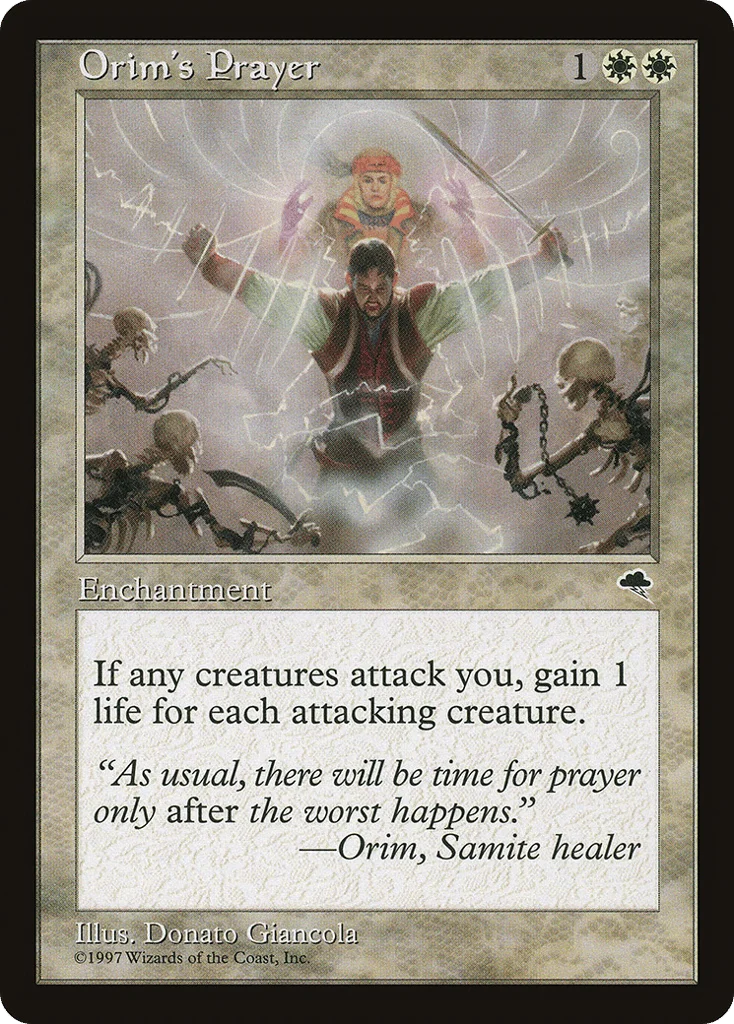 Orim's Prayer · Tempest