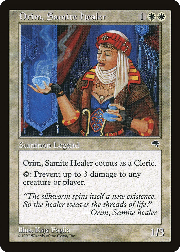 Orim, Samite Healer · Tempest