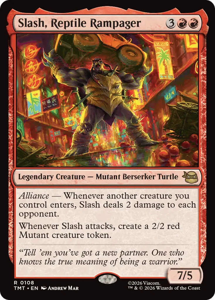 Slash, Reptile Rampager · Teenage Mutant Ninja Turtles
