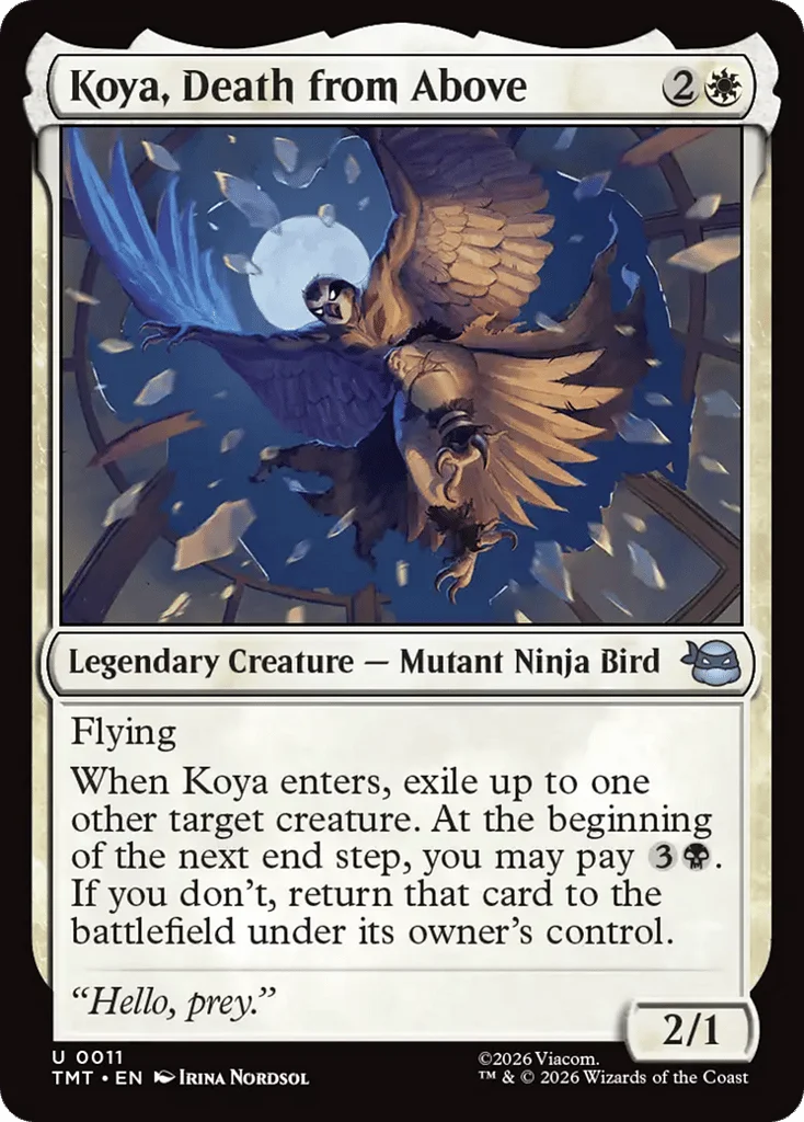Koya, Death from Above · Teenage Mutant Ninja Turtles