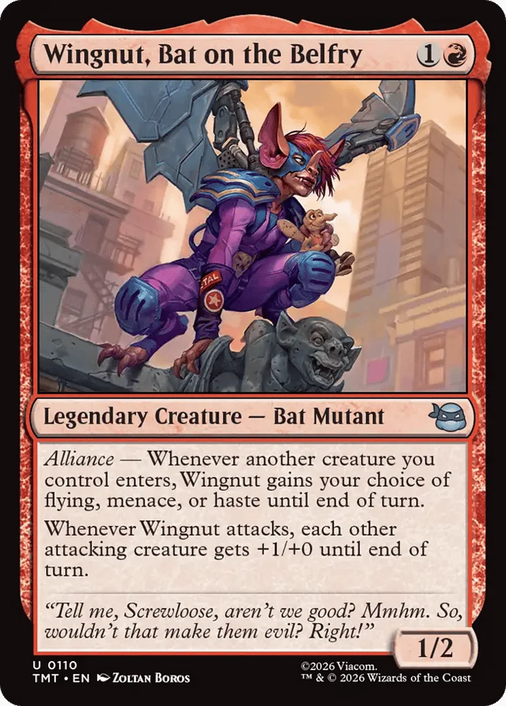 Wingnut, Bat on the Belfry · Teenage Mutant Ninja Turtles