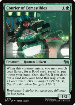Courier of Comestibles