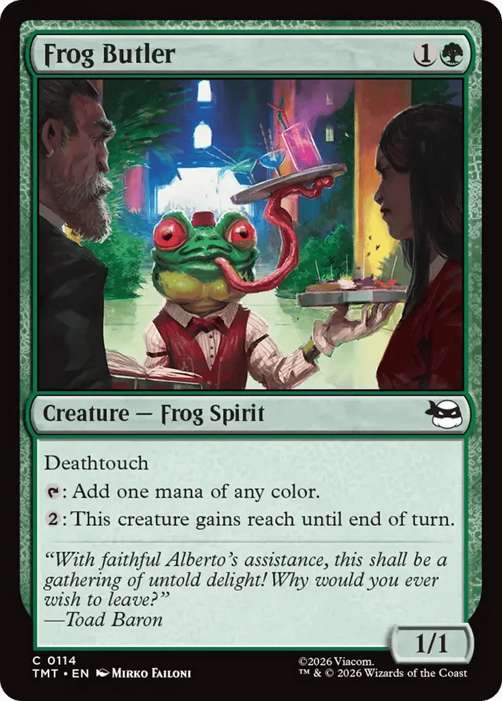 Frog Butler · Teenage Mutant Ninja Turtles