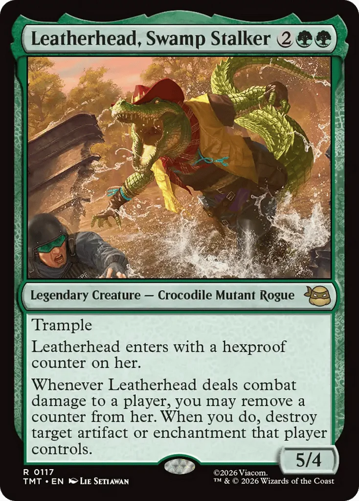Leatherhead, Swamp Stalker · Teenage Mutant Ninja Turtles