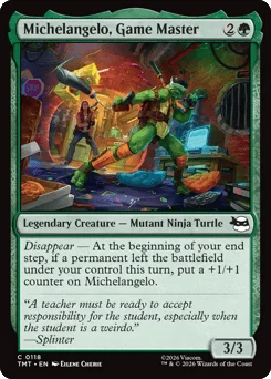 Michelangelo, Game Master