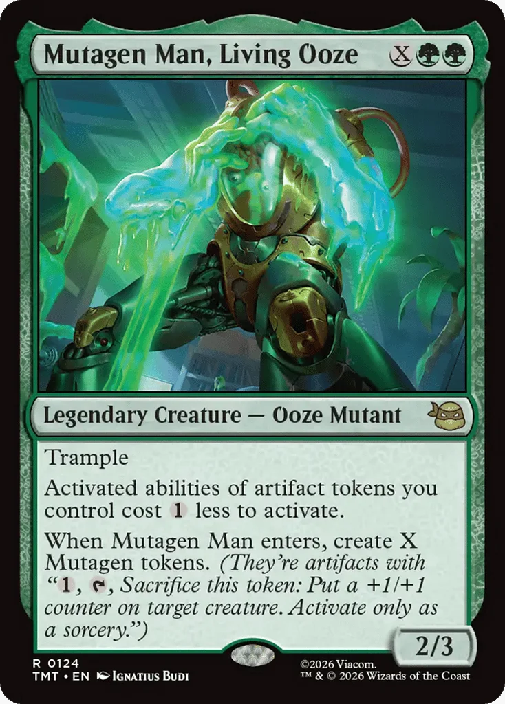 Mutagen Man, Living Ooze · Teenage Mutant Ninja Turtles