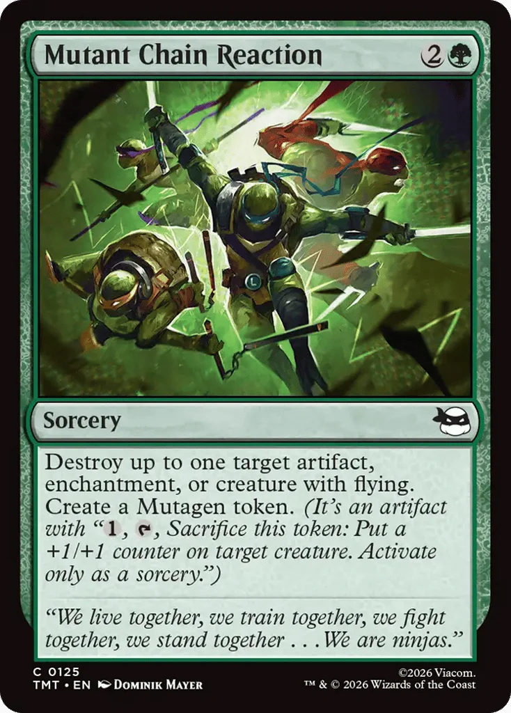 Mutant Chain Reaction · Teenage Mutant Ninja Turtles