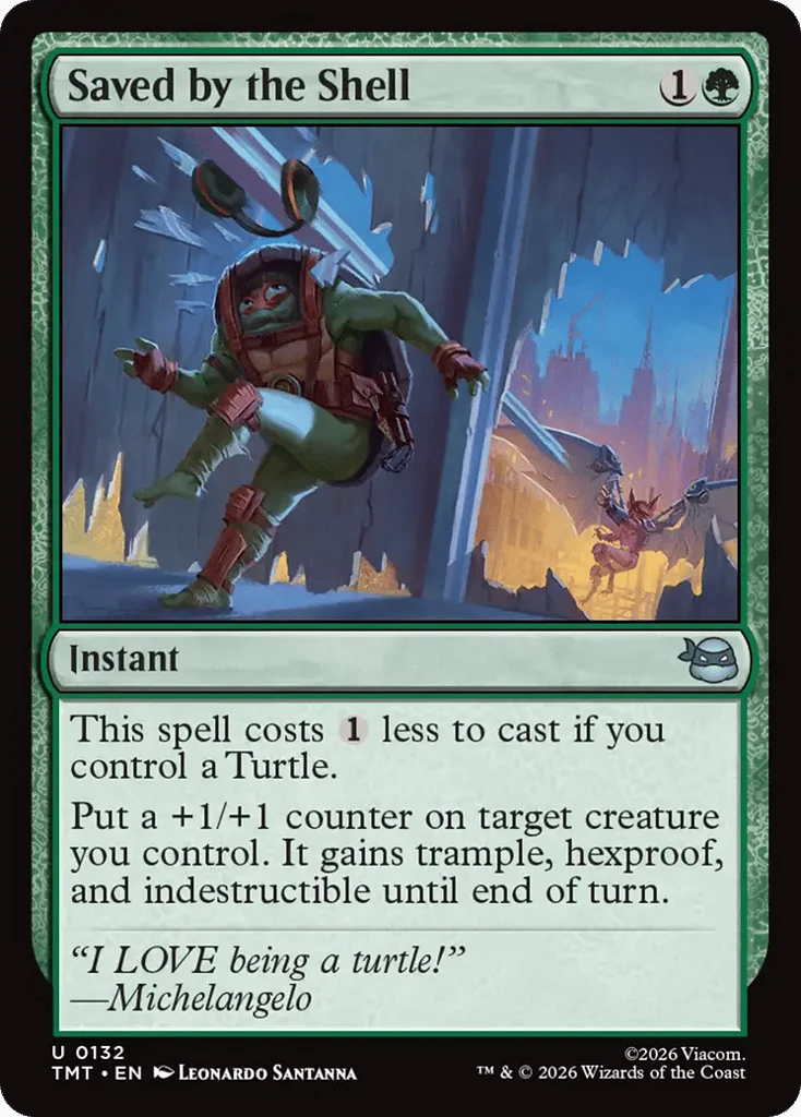Saved by the Shell · Teenage Mutant Ninja Turtles