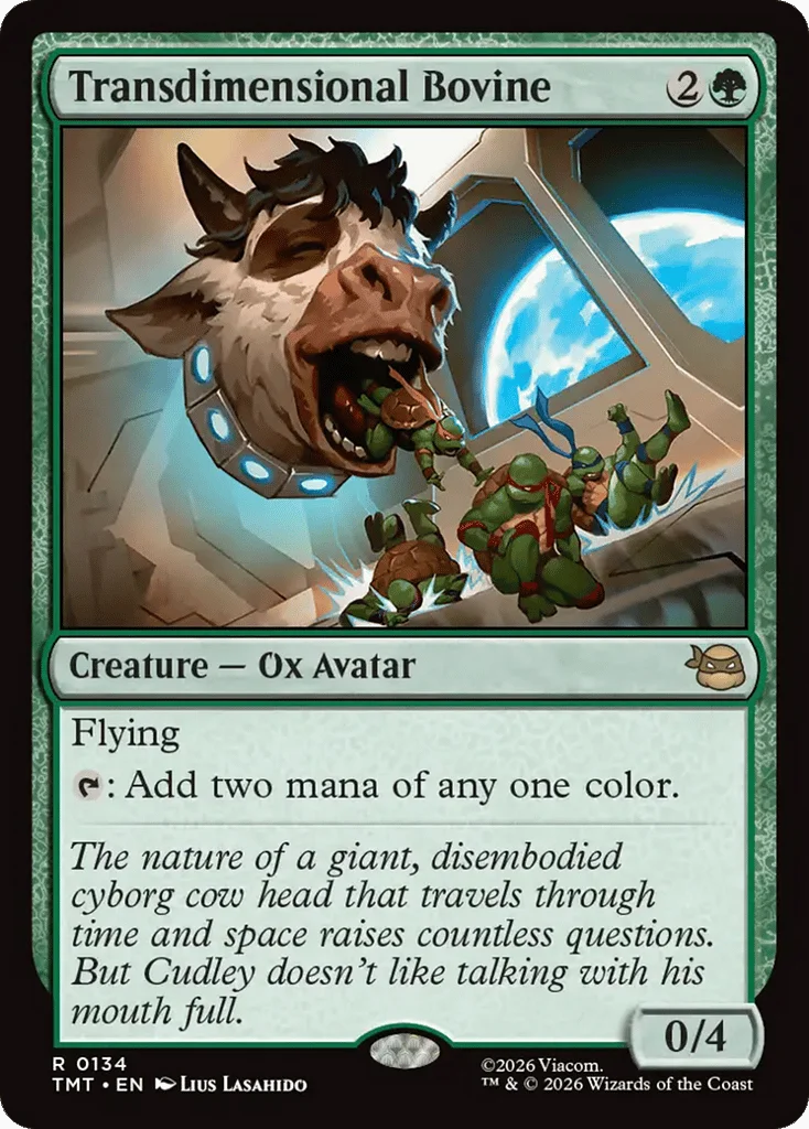 Transdimensional Bovine · Teenage Mutant Ninja Turtles