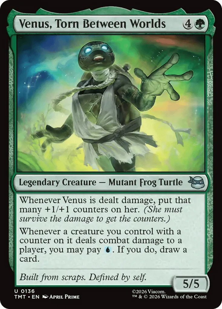 Venus, Torn Between Worlds · Teenage Mutant Ninja Turtles