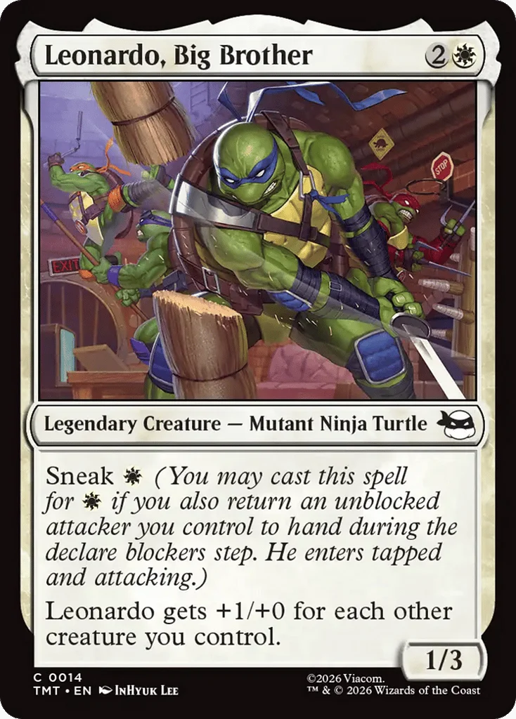 Leonardo, Big Brother · Teenage Mutant Ninja Turtles
