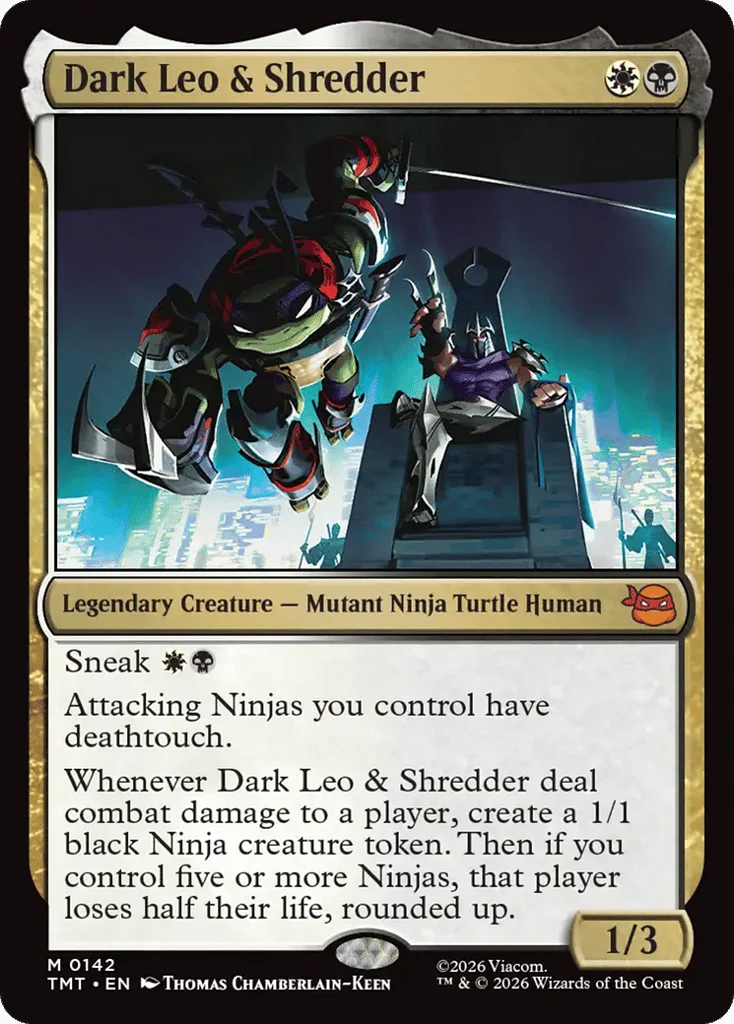 Dark Leo & Shredder · Teenage Mutant Ninja Turtles