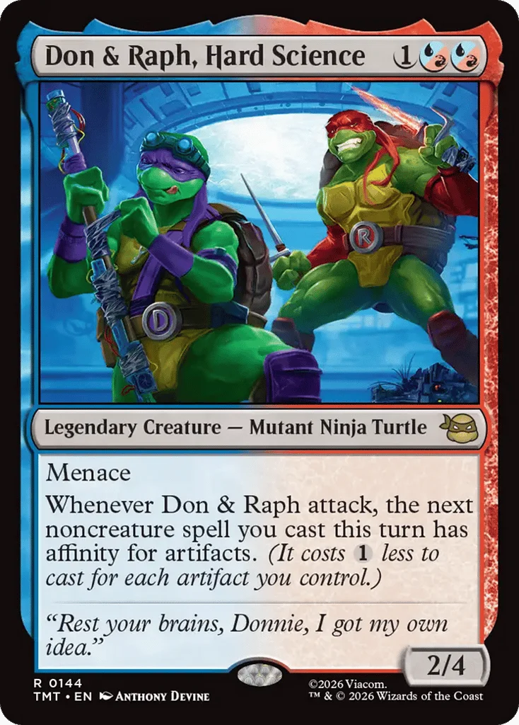 Don & Raph, Hard Science · Teenage Mutant Ninja Turtles