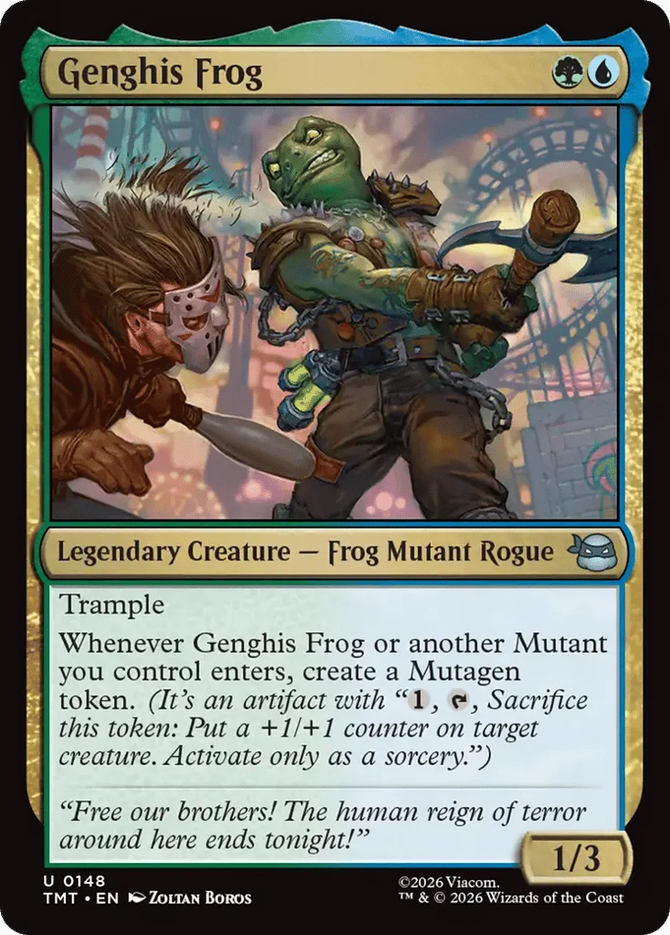 Genghis Frog · Teenage Mutant Ninja Turtles