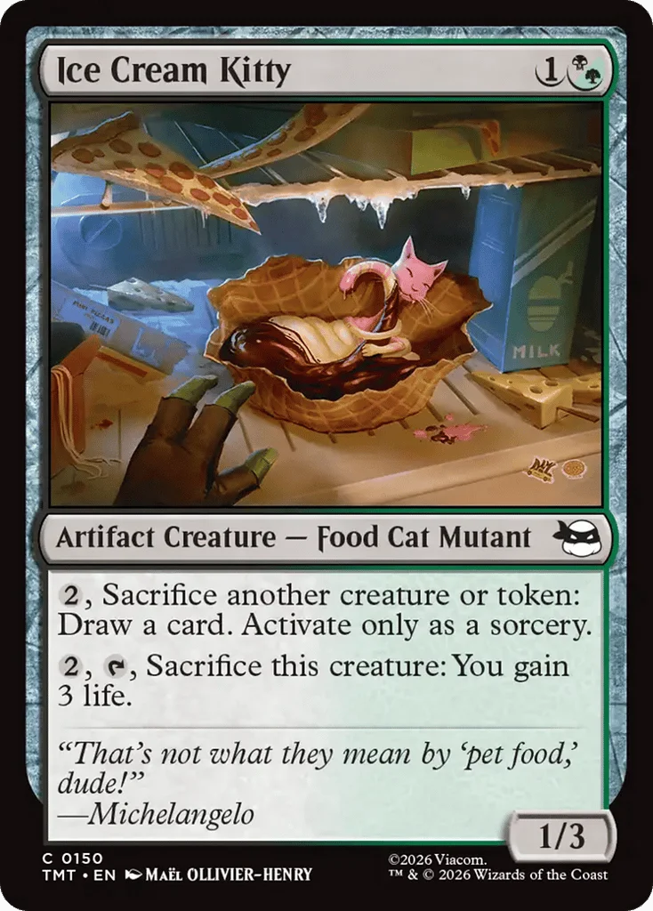 Ice Cream Kitty · Teenage Mutant Ninja Turtles