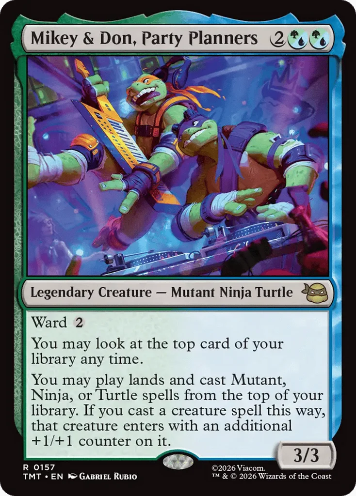 Mikey & Don, Party Planners · Teenage Mutant Ninja Turtles