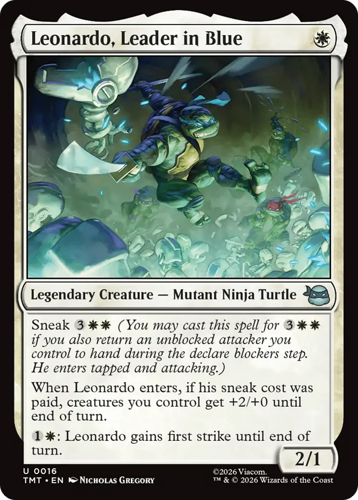 Leonardo, Leader in Blue · Teenage Mutant Ninja Turtles