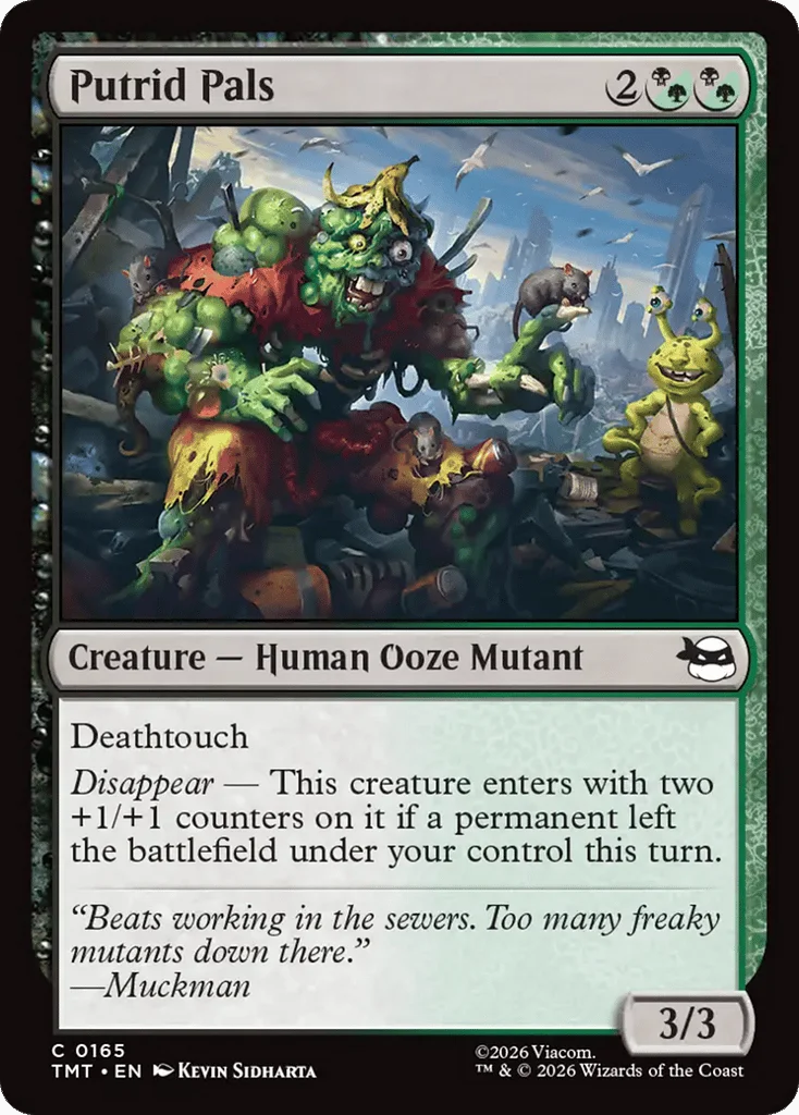 Putrid Pals · Teenage Mutant Ninja Turtles