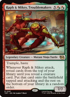 Raph & Mikey, Troublemakers