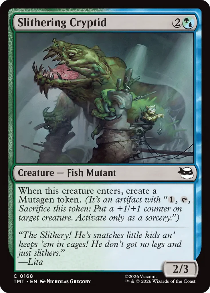 Slithering Cryptid · Teenage Mutant Ninja Turtles