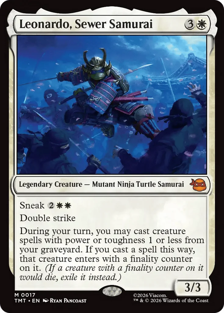 Leonardo, Sewer Samurai · Teenage Mutant Ninja Turtles