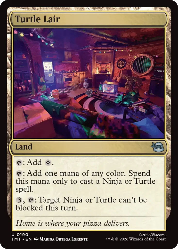 Turtle Lair · Teenage Mutant Ninja Turtles