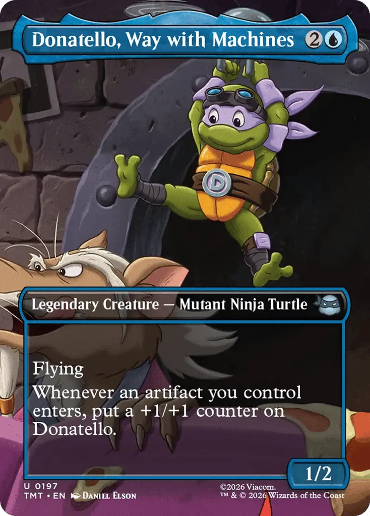 Donatello, Way with Machines · Teenage Mutant Ninja Turtles
