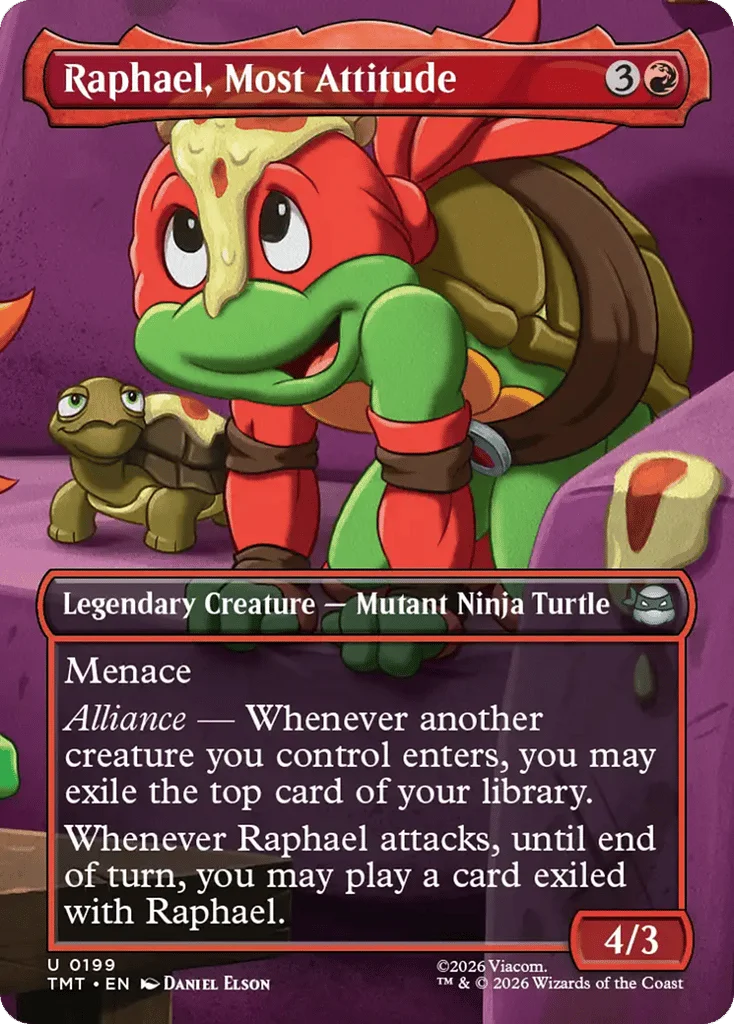 Raphael, Most Attitude · Teenage Mutant Ninja Turtles
