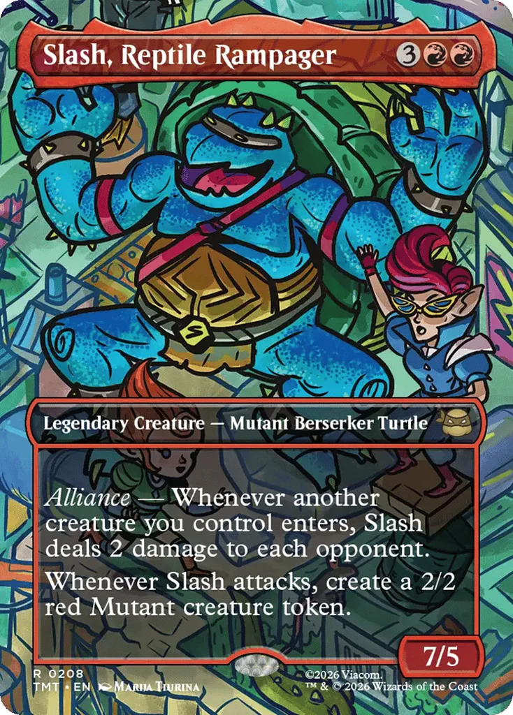 Slash, Reptile Rampager · Teenage Mutant Ninja Turtles