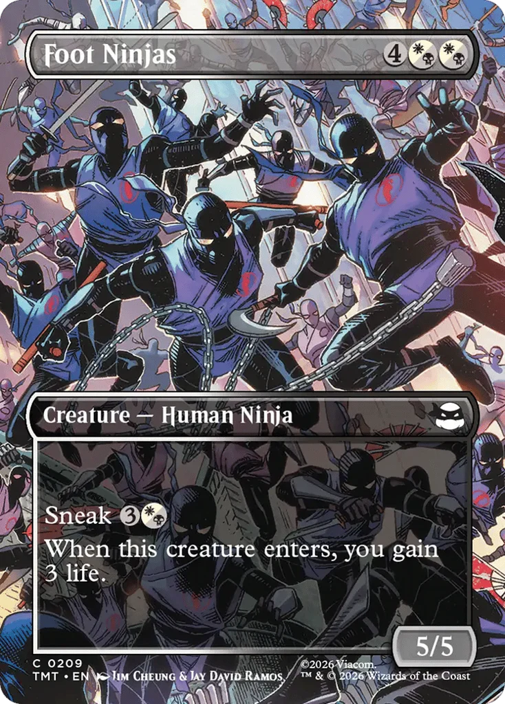 Foot Ninjas · Teenage Mutant Ninja Turtles