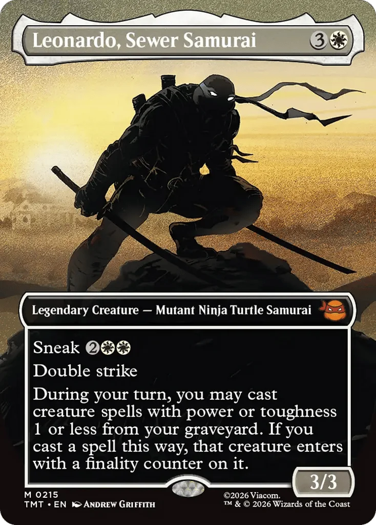 Leonardo, Sewer Samurai · Teenage Mutant Ninja Turtles