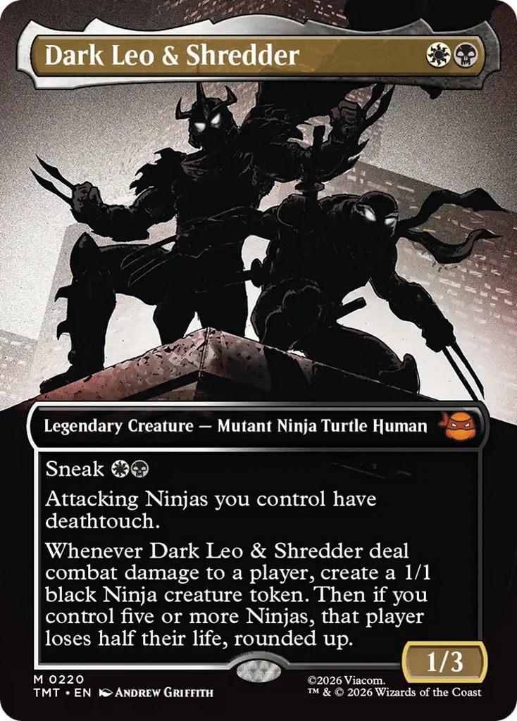 Dark Leo & Shredder · Teenage Mutant Ninja Turtles