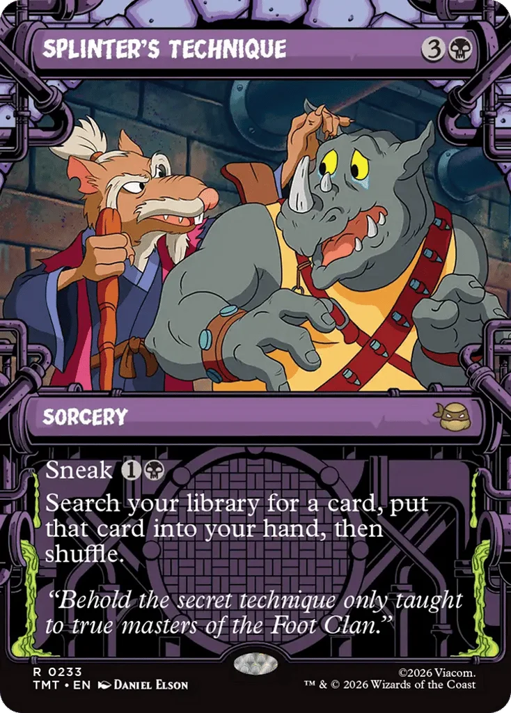 Splinter's Technique · Teenage Mutant Ninja Turtles