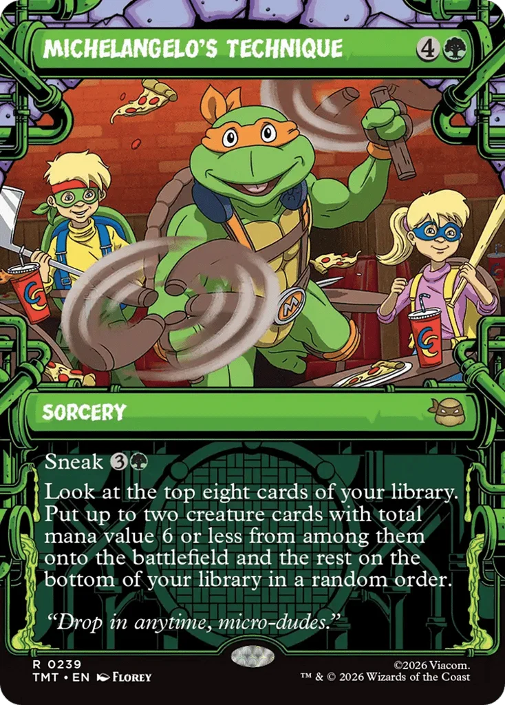 Michelangelo's Technique · Teenage Mutant Ninja Turtles