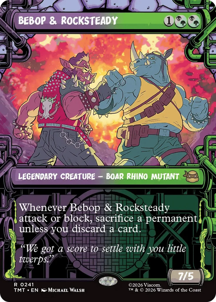 Bebop & Rocksteady · Teenage Mutant Ninja Turtles