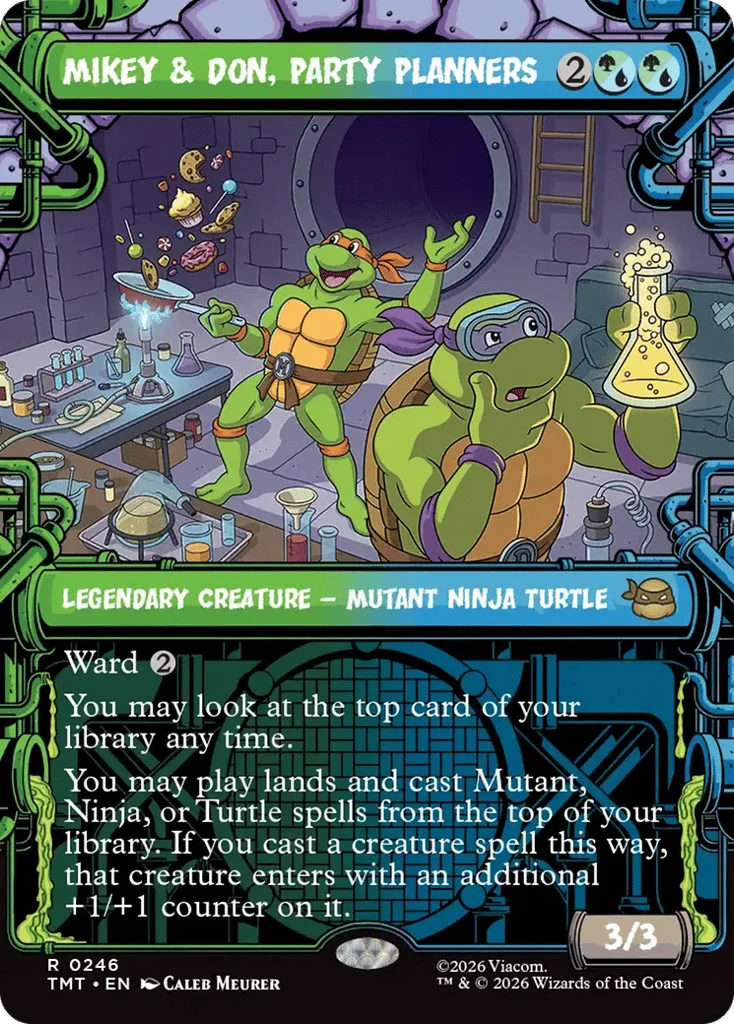 Mikey & Don, Party Planners · Teenage Mutant Ninja Turtles