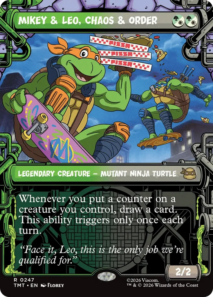 Mikey & Leo, Chaos & Order · Teenage Mutant Ninja Turtles
