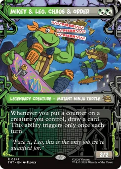 Mikey & Leo, Chaos & Order