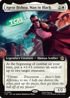 Agent Bishop, Man in Black