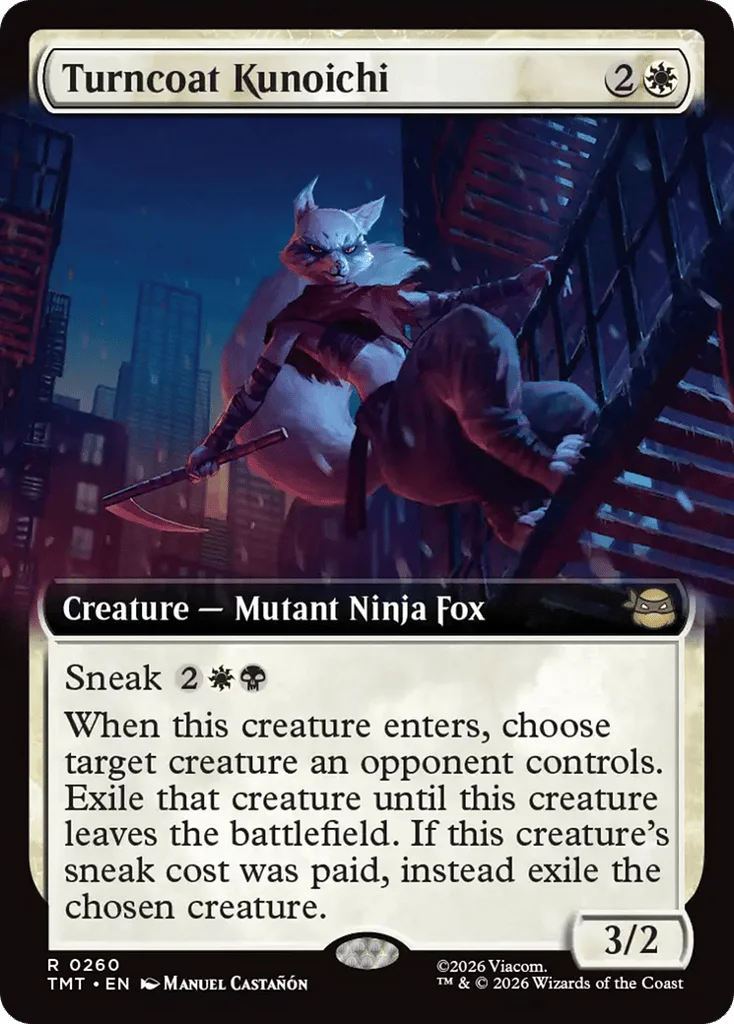 Turncoat Kunoichi · Teenage Mutant Ninja Turtles